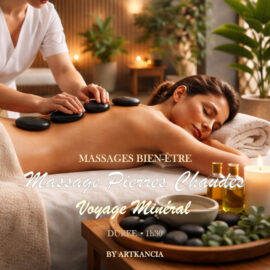 Massage Pierres Chaudes – Voyage Minéral